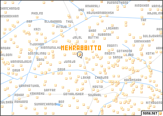 map of Mehrāb Bitto