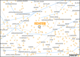 map of Mehrāb