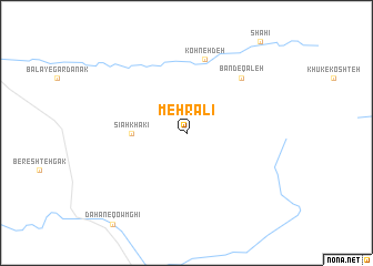 map of Mehṟ‘ali