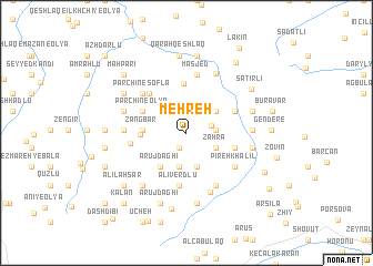 map of Mehreh