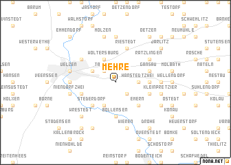 map of Mehre