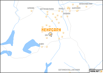map of Mehrgarh