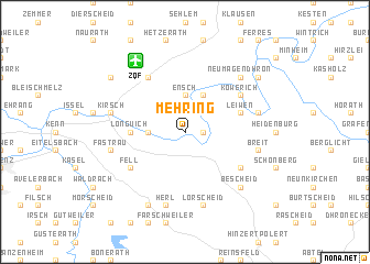 map of Mehring