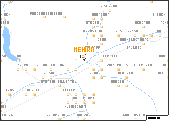 map of Mehrn