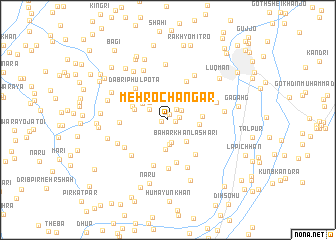 map of Mehro Changar