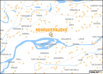 map of Mehruke Rajoke