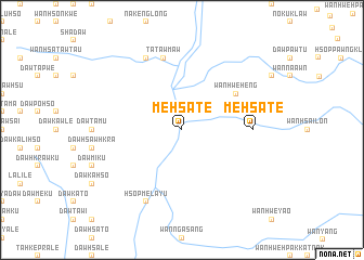 map of Mè-hsa-tè