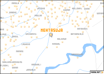 map of Mehta Sūja