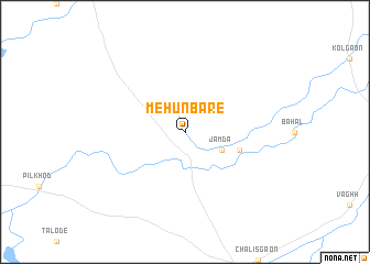 map of Mehunbare