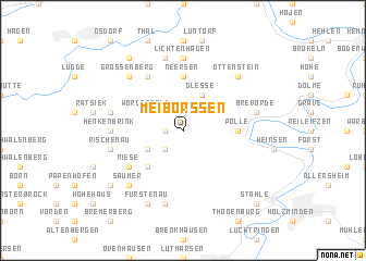 map of Meiborssen