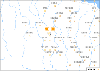 map of Meibu