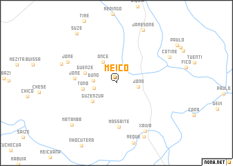 map of Meico