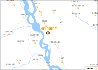 map of Meidinde