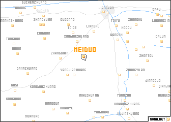 map of Meiduo