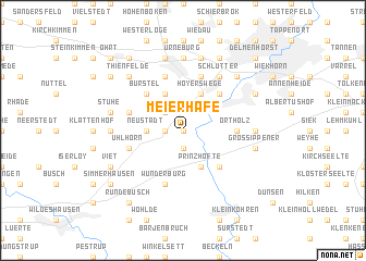 map of Meierhafe