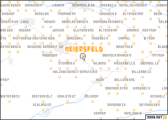 map of Meiersfeld