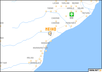 map of Mei-ho