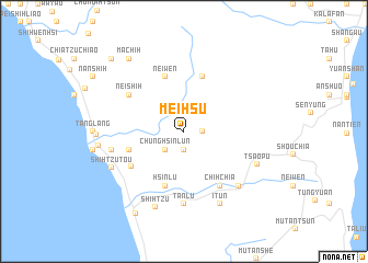 map of Mei-hsü