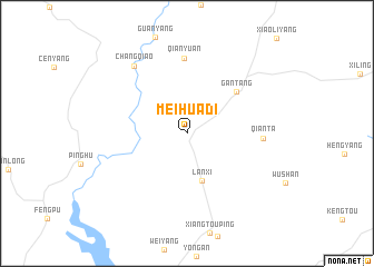 map of Meihuadi