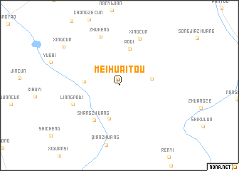 map of Meihuaitou