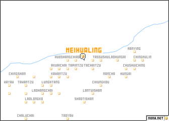 map of Meihualing