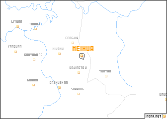 map of Meihua