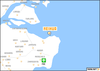 map of Meihua