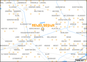 map of Meijelsedijk