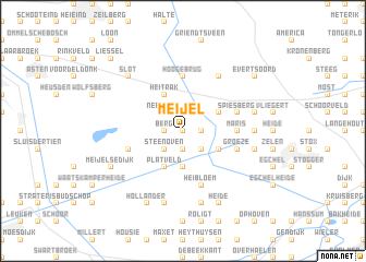 map of Meijel