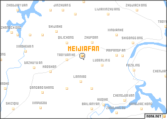 map of Meijiafan