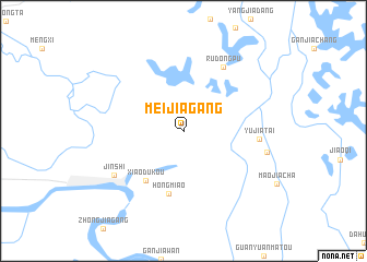 map of Meijiagang