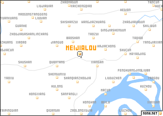 map of Meijialou