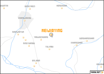 map of Meijiaying