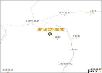 map of Meijiazhuang