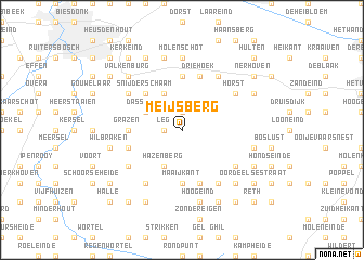 map of Meijsberg