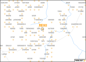 map of Meiki
