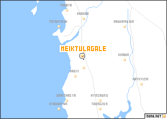 map of Meiktulagale