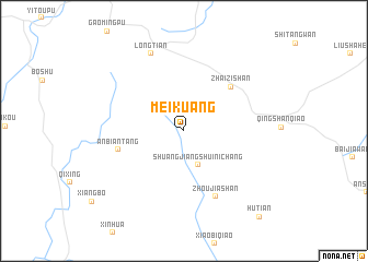 map of Meikuang