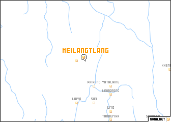 map of Meilangtlang