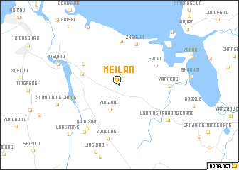 map of Meilan