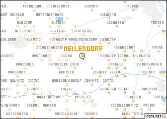 map of Meilendorf