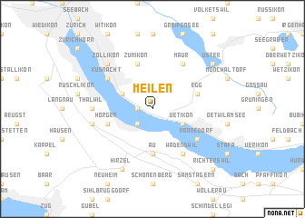 map of Meilen