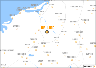 map of Meiling