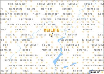 map of Meiling