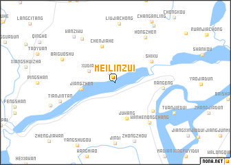 map of Meilinzui
