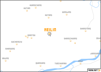 map of Meilin