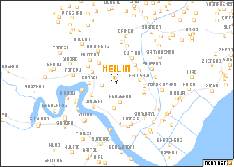 map of Meilin