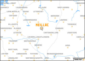 map of Meillac