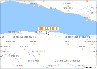 map of Meillerie