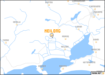 map of Meilong